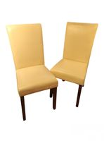 Set 2 Sillas Bocaccio PU Beige