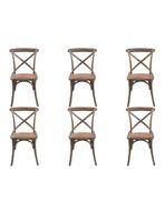 Kit 6 Sillas Retro Albayalde