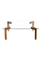 Mesa de Centro Jockey Natarual 60x110 cm