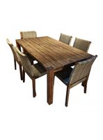 Comedor Terraza Rio + 6 Sillas