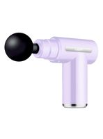 Pistola de Masaje 6 Niveles con Control Digital y Estuche Lavanda