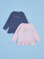 Polera Bipack con Vuelos en la Parte Posterior