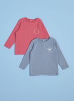 Polera Bipack con Estampado en la Espalda