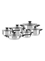 Batería de Cocina 12 Piezas Monterrey Acero