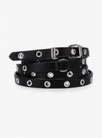 Cinturón Doble Vuelta Ojetillos Poliuretano