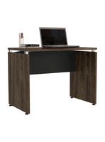 Mesa Escritorio M-100 Home Office Negro Soft-Coñac