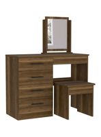 Cómoda Zapatero con Espejo Z-100 Bi-Color Blanco-Duna