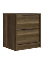 Velador Kaia 2 Cajones Caramelo-Wengue