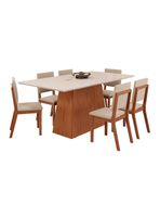 Juego de Comedor Dulce Talia 6 Sillas