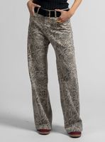 Pantalón Wide Leg Tiro Medio Adara Print