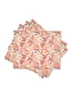 Set 4 Individuales Flores 42x32 cm