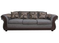 Sofá Irlanda Chocolate 3 Cuerpos