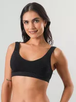 Peto Seamless Rib Lurex Color Básico