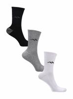 Tripack Calcetín No Show Hilado Cobre