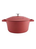 Olla Aluminio 4 Litros Rojo