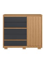 Cómoda Zapatera Dueto 1P 5C