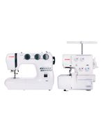 Máquina de Coser 3022 Janome + Overlock 8002D
