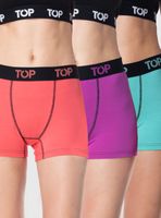 Pack Bóxer Corto Algodón Full Color