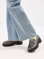 Mocasín con Máscara Y detalle Metálico Mujer