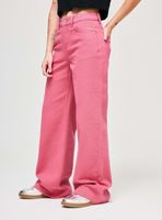 Jeans Wide Leg Color CierreTiro Alto