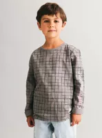 Polera Tie Dye Estampado Manga