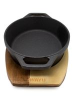 Cacerola Iron Cast Base Madera