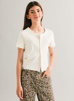 Polera Abotonada con Basta Lechuga