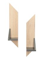 Set 2 Repisas Vettel Bi-Color