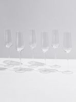 Set 6 Copas Champaña Clear 200 ml