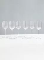 Set 6 Copas Tinto Clear 420 ml