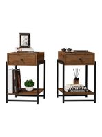 Velador Industrial Canela