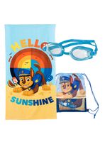 Set Toalla de Playa Paw Patrol 70x140 cm + Lentes + Bolso