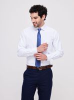 Camisa Semi Slim Textura Fantasías de Lineas