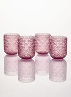 Set 4 Vasos Bajos Belleza 260 ml