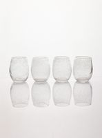 Set de 4 Vasos Vidrio Organic