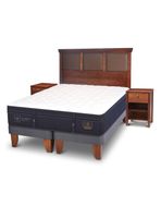 Cama Europea Super Premium King New Torino + Set Muebles