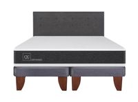 Cama Europea New Ortopedic King + Respaldo Eufrates