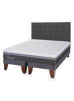 Cama Europea Ortopedic Advance 2 Plazas Base Dividida + Respaldo Eufrates