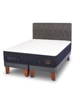 Cama Europea Super Premium King + Respaldo Kavery