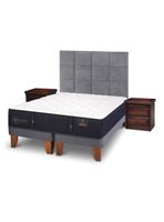 Cama Europea Premium King Tamesis + Set Muebles