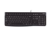 Teclado Logitech Alámbrico K120 USB