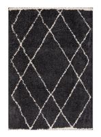 Alfombra Shaggy Guiza 150x200 cm Marengo