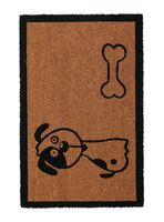 Limpiapiés Fuka 40x60 cm Café