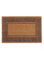 Limpiapiés Stripes 40x60 cm Café