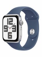Apple Watch SE GPS Caja Aluminio Plata 44mm Correa Deportiva Azul Denim Talla M/L