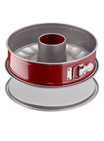 Molde Torta 25 cm Desmontable Delibake Rojo