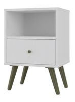 Velador Jaén 1 Cajón Blanco