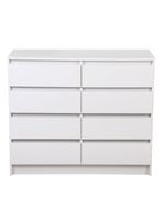 Cómoda Austria 8 Cajones Blanco