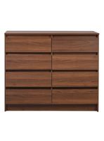 Cómoda Austria 8 Cajones Nogal