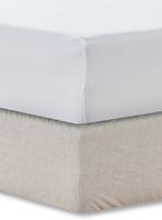 Faldón Lino King Elasticado